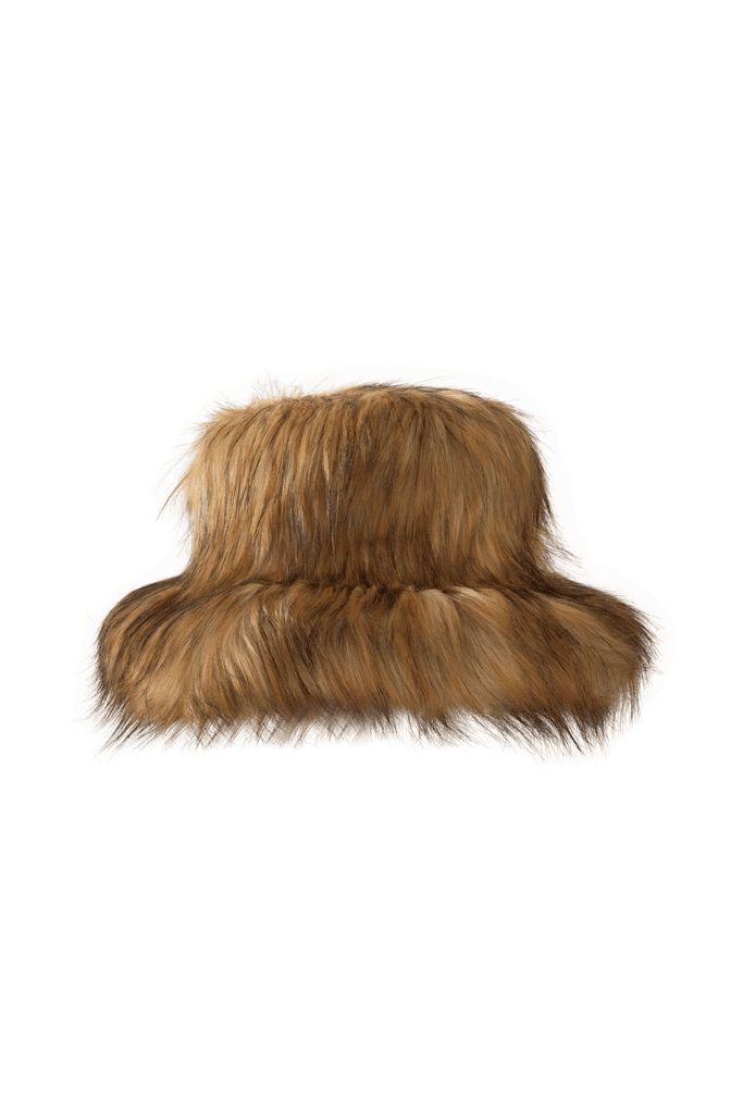Tyler Lambert FURRY BUCKET BROWN – Fashion Bomb Daily Shop