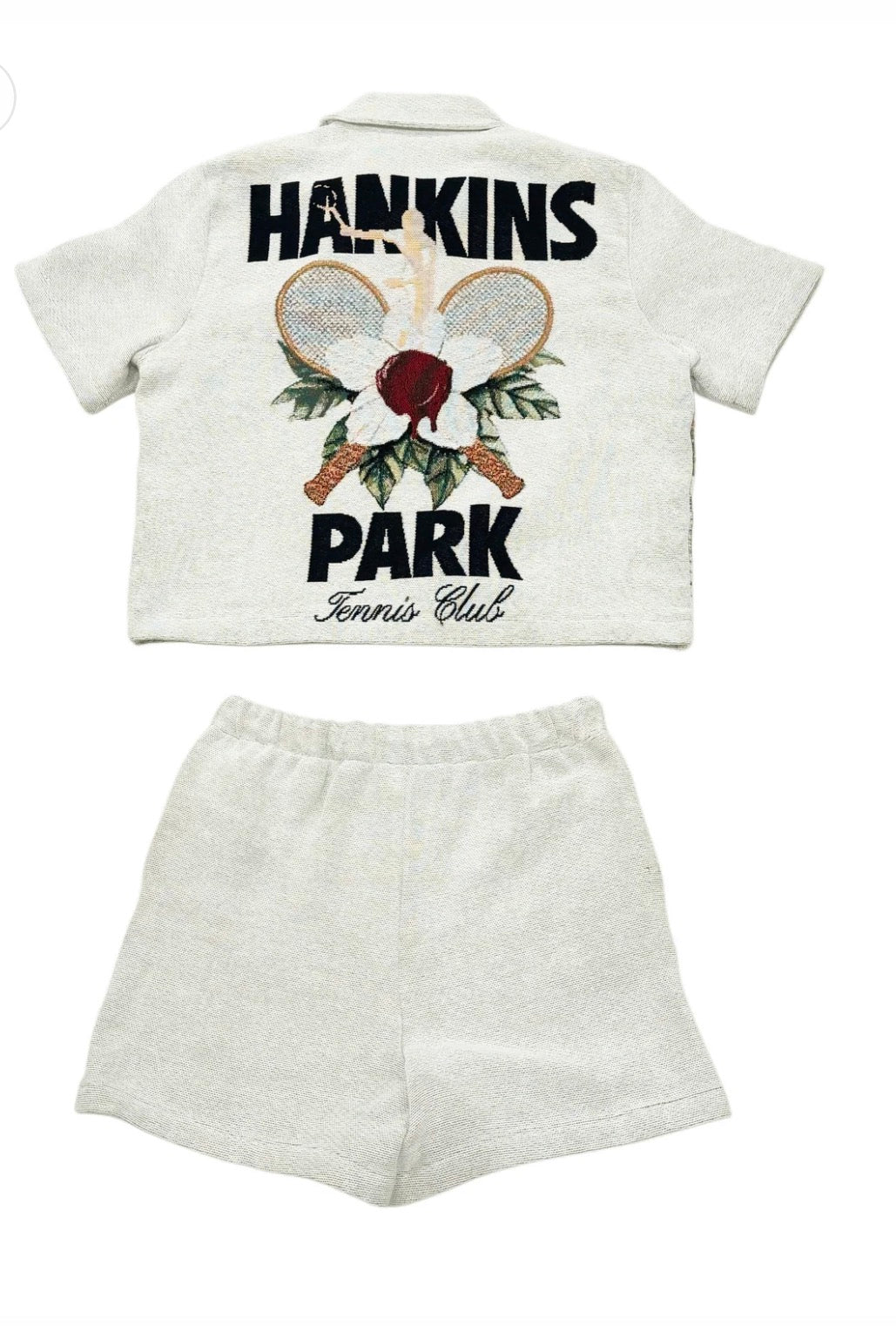 Jai Lyle Cream Lady in Bloom Tennis Short Se