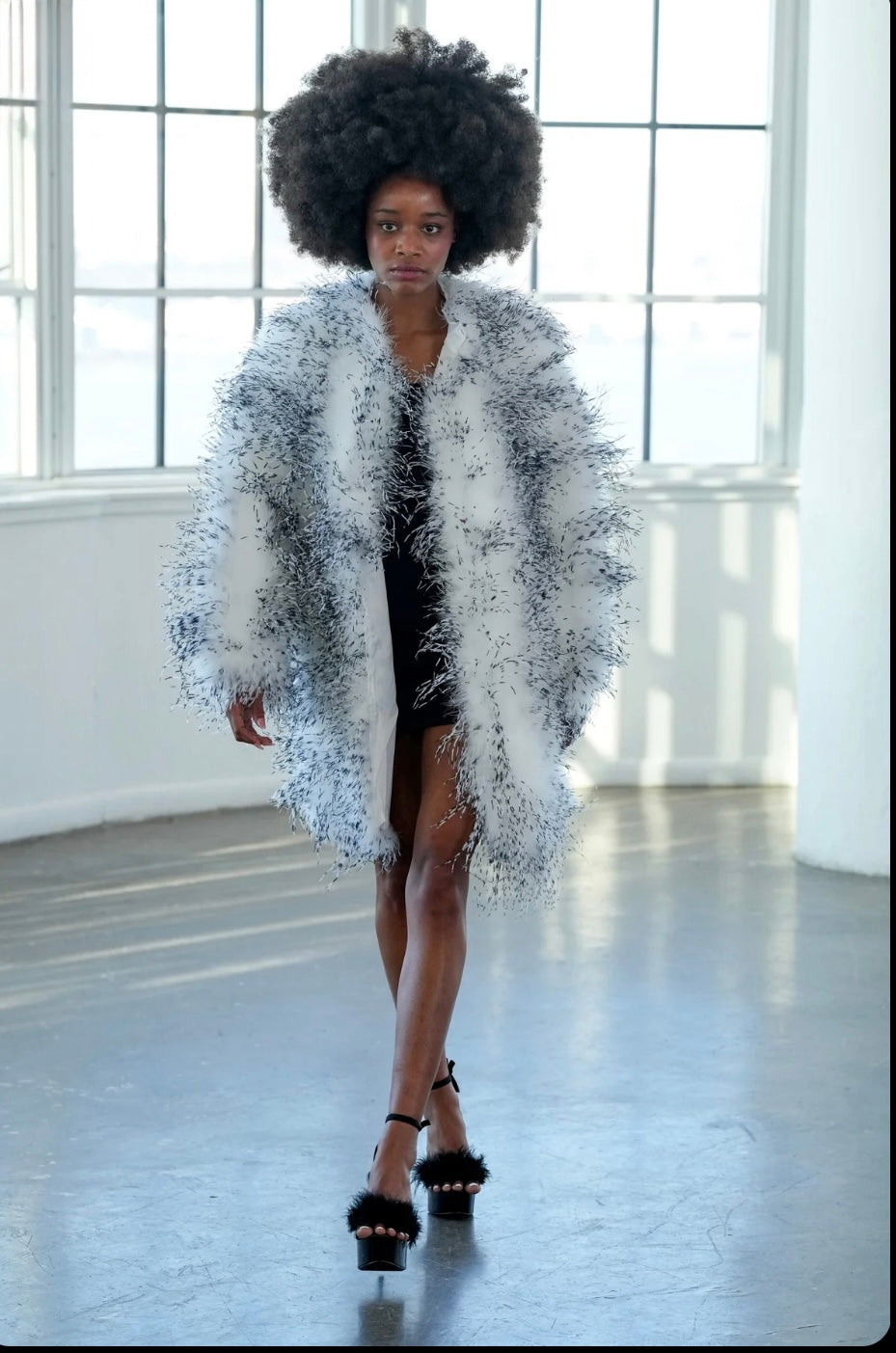 FGM Bespoke Ostrich Stroller Coat (as Worn by Beyonce) – Fashion Bomb ...