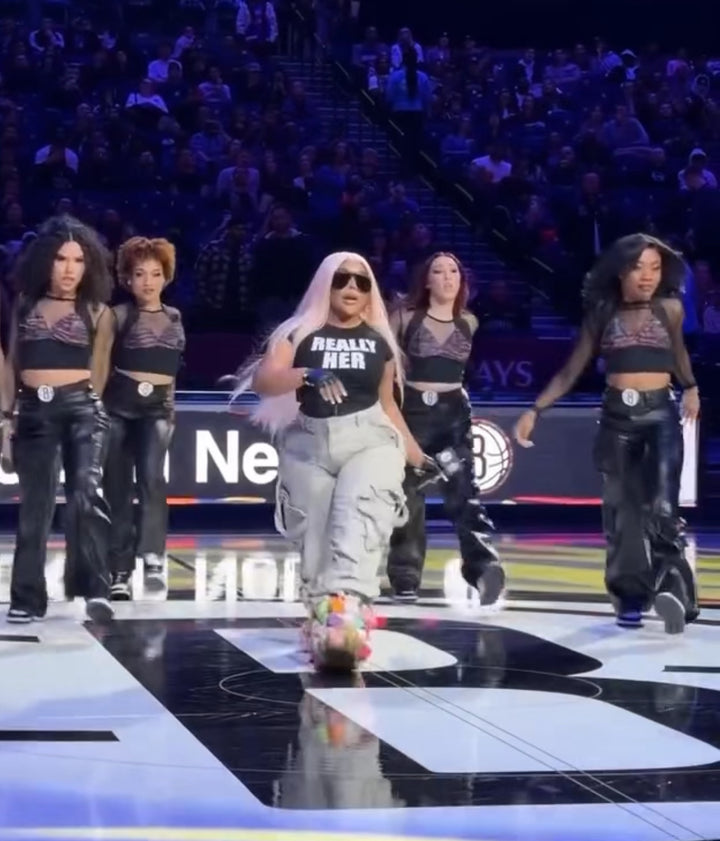 Keylows Really Her Black and White T-Shirt