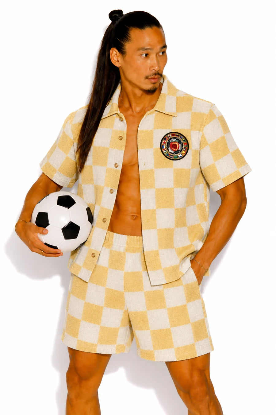 Jai Lyle Champion World Cup Golden Yellow Short Set