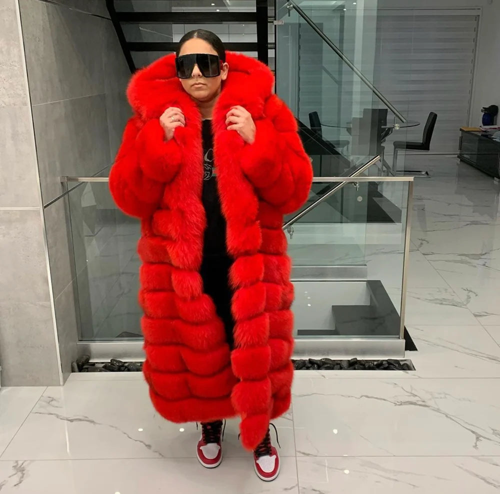 Style by Sonia Red 3 in 1 Coat (As Worn by Cardi B)