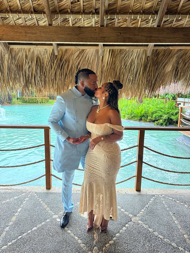 Keylows Cream Lace Corset Dress (as worn by Tammy Rivera)