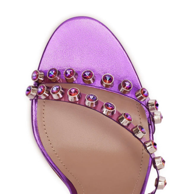 VOYETTÉ purple Marvelous sandals