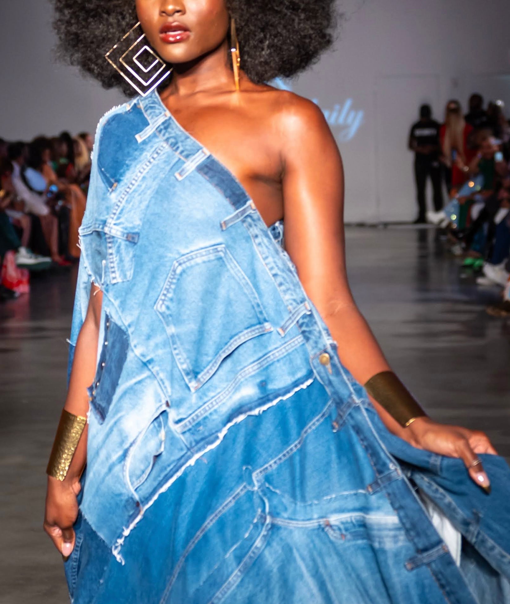 Allison Elizabeth Brown | The JE Real Thing Asymmetrical Denim