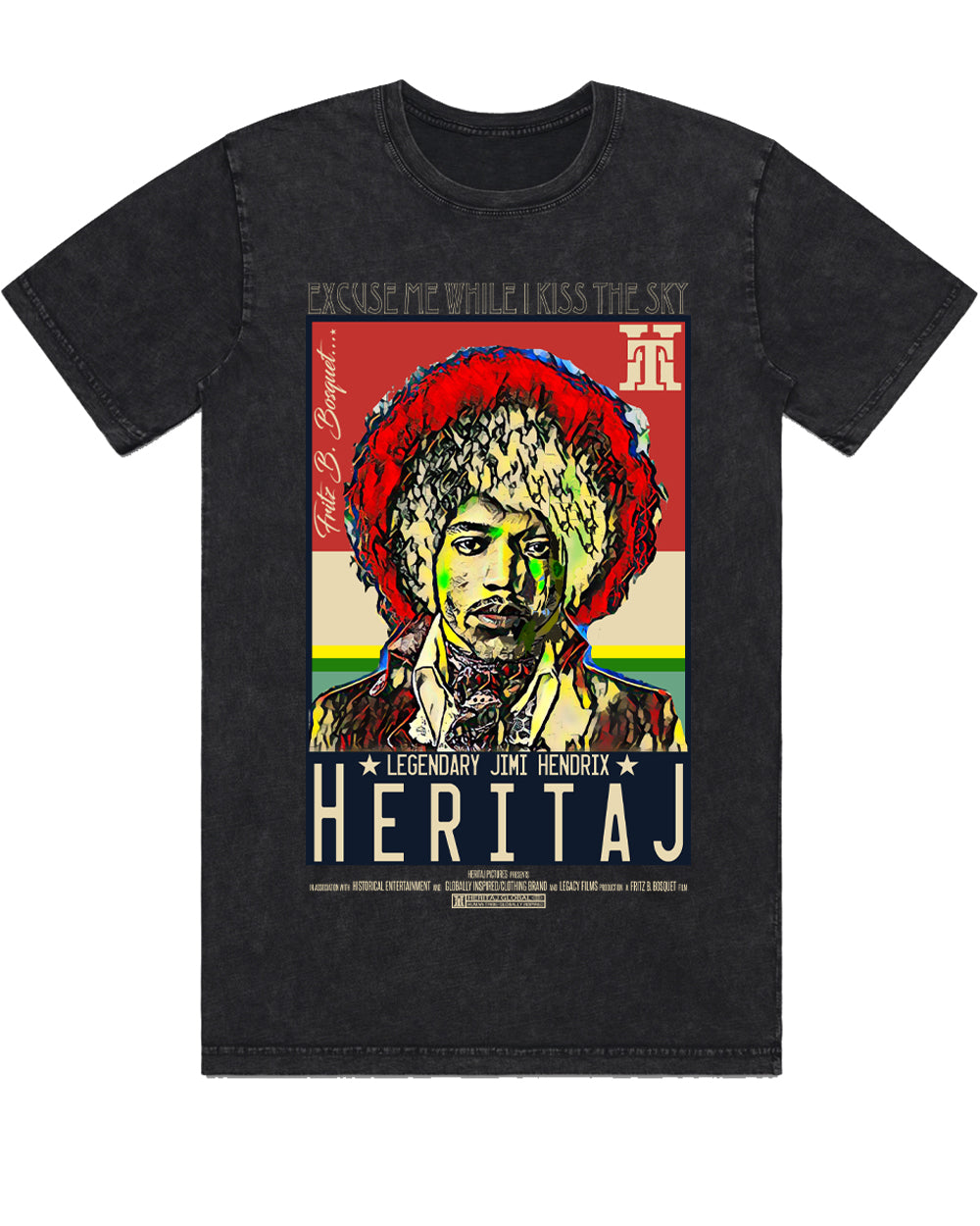 JIMI H Vintage Wash T-Shirt