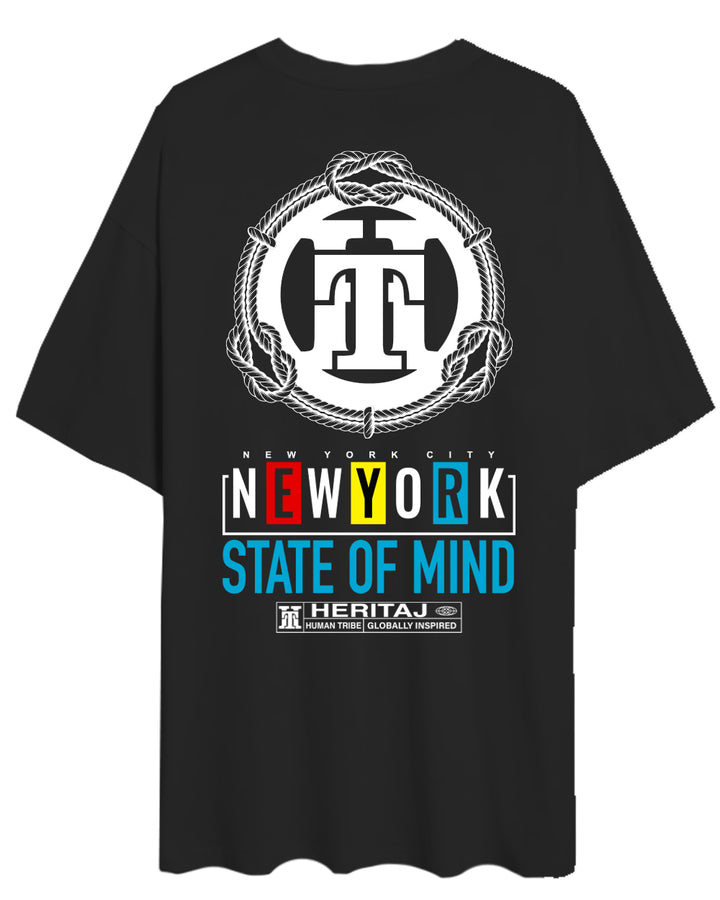 NEW YORK STATE OF MIND-Oversized T-shirt