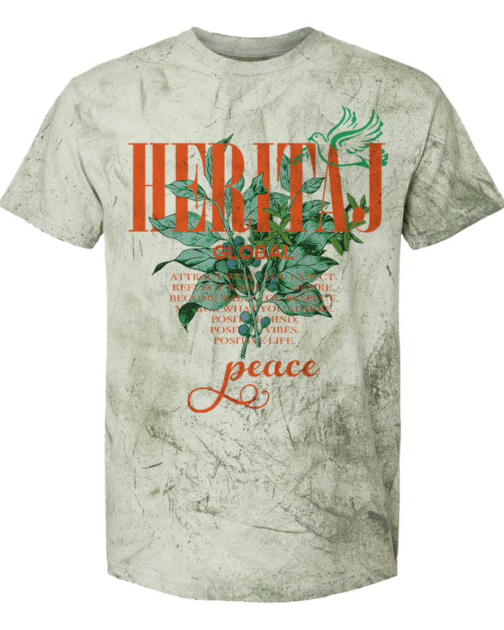 HERITAJ GLOBAL PEACE-T-shirt