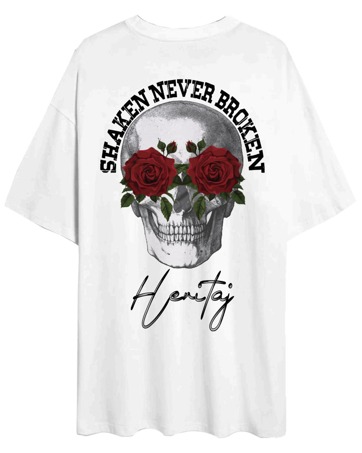 SHAKEN NEVER BROKEN-Oversized T-shirt