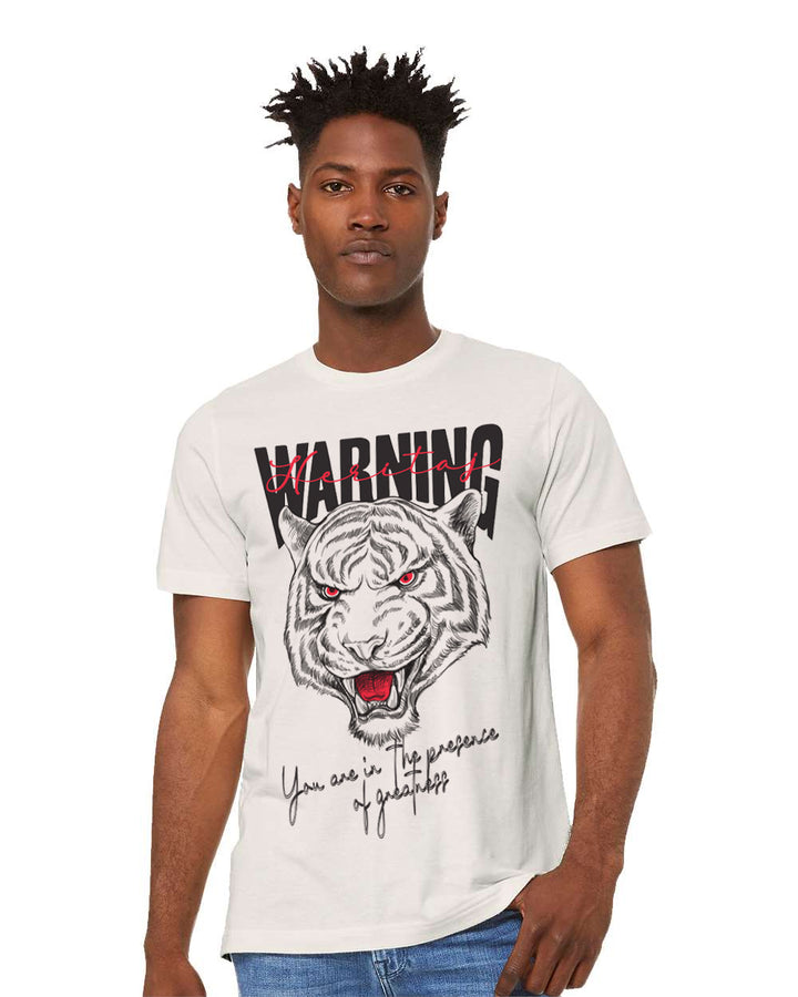 WARNING-(You're in the presence of greatness) T-Shirt