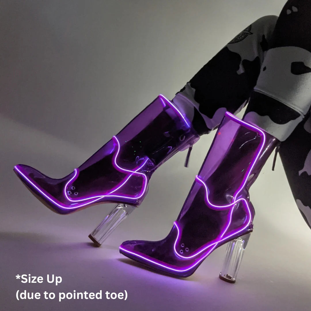 Neon Cowboy Boots