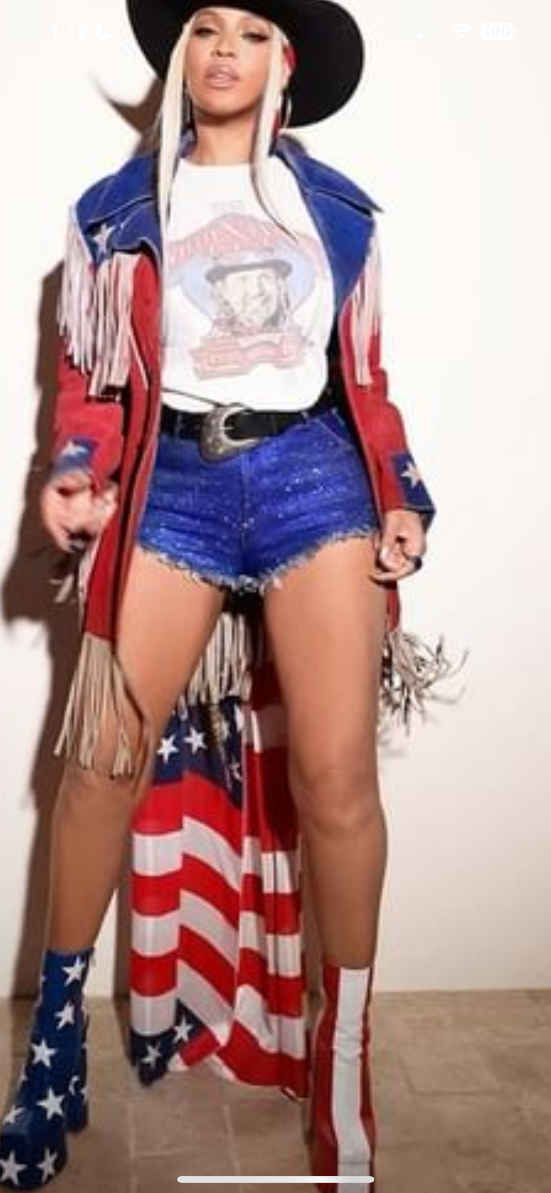 Willie Nelson Texas with Love Tee (as worn by Beyonce)