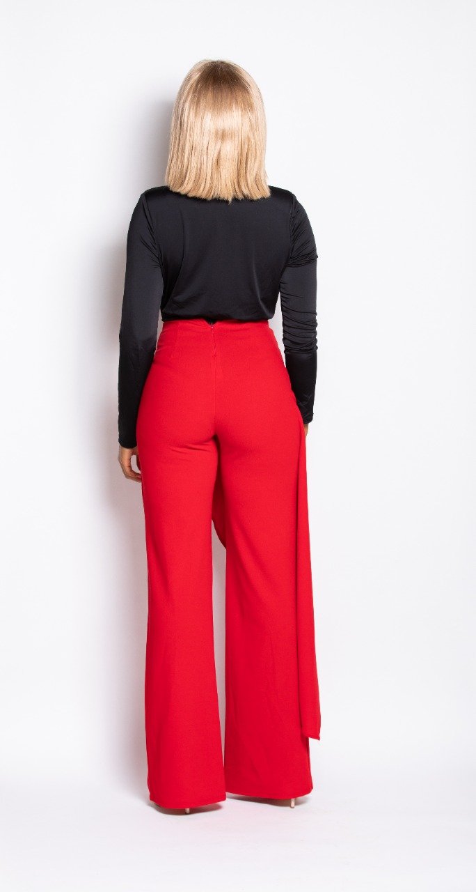 Silk large pants Johanna Ortiz Red size 12 UK in Silk - 40122462