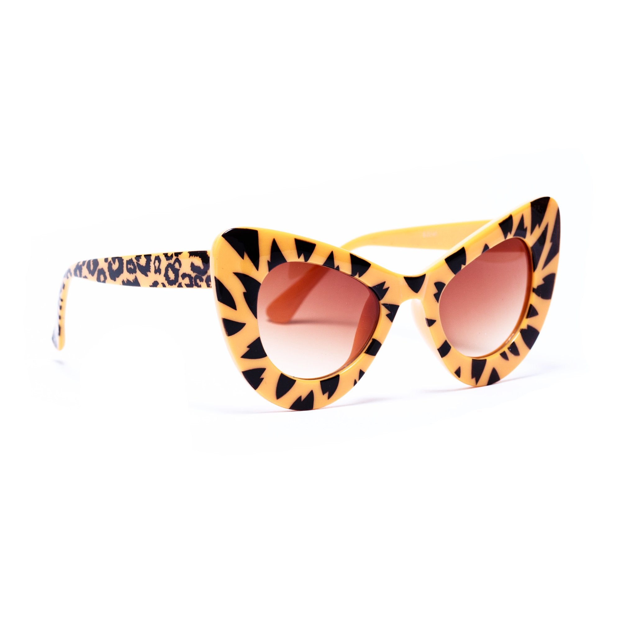 Cheetah glasses best sale