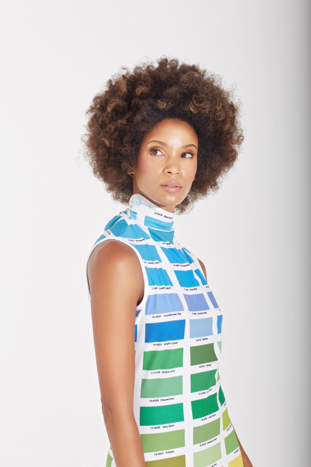 Rainbow Pantone Multicolor Dress