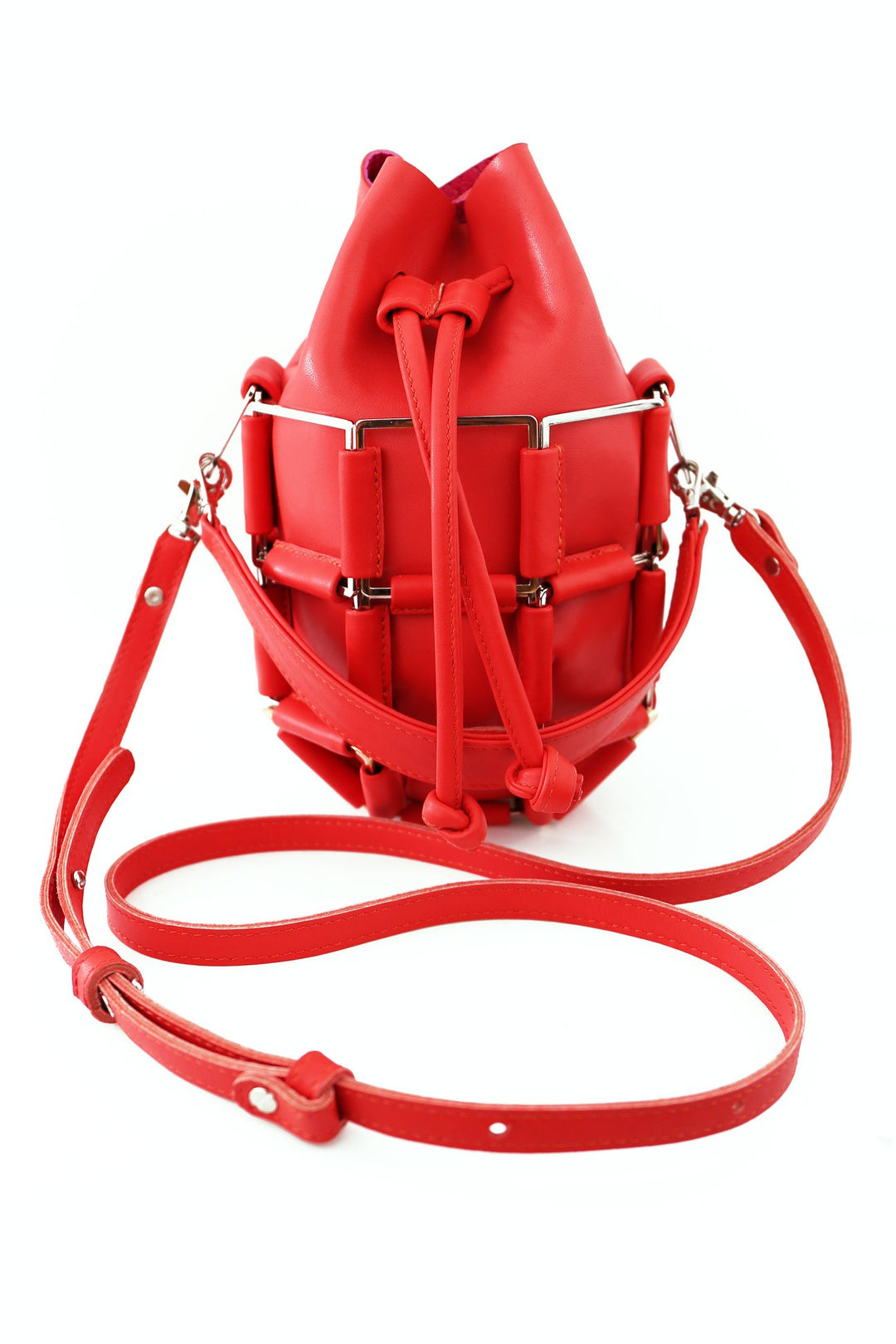 BruceGlen Grenade Bag in Red Cherry Bomb