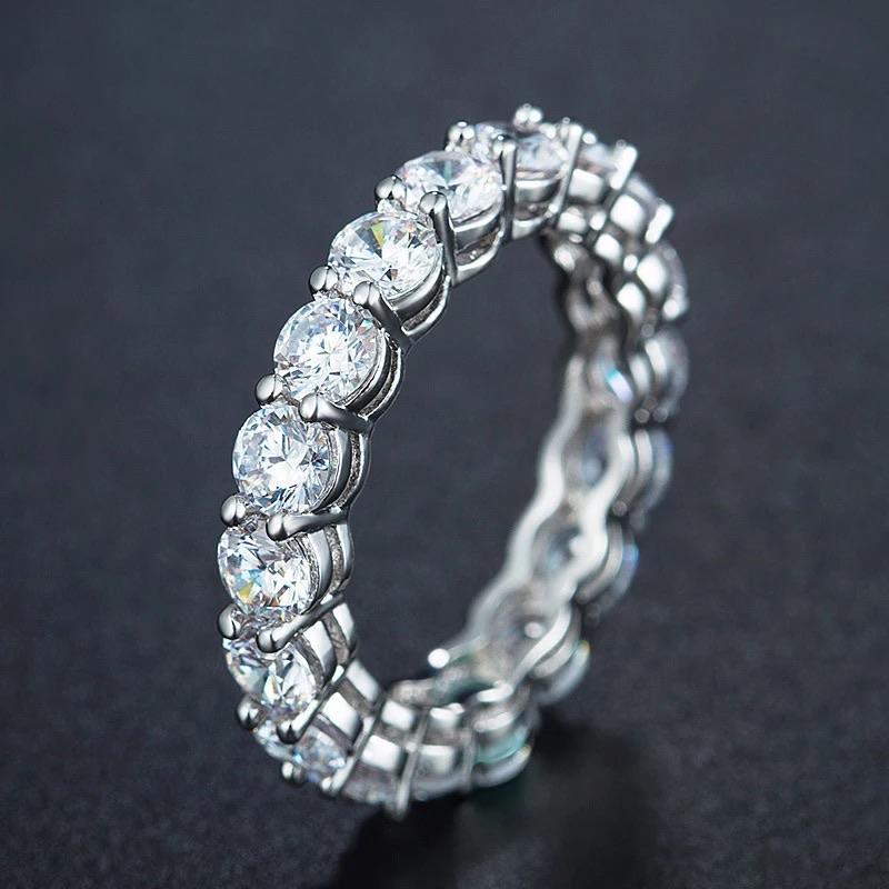 Sybgco Stackable Eternity CZ Rings (Gift Guide)