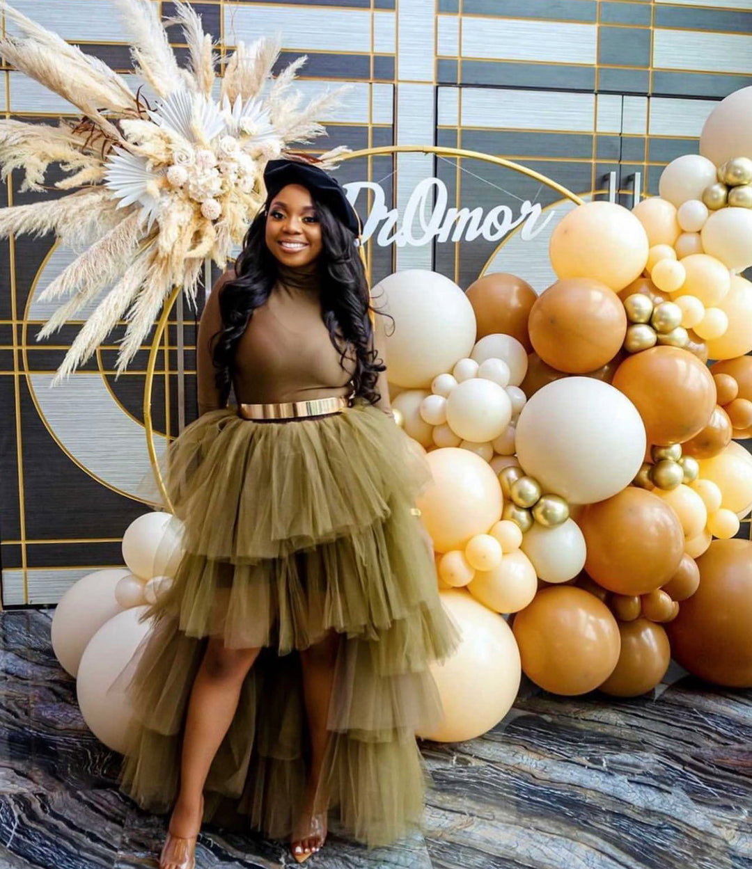 Oyemwen Yellow High Low Tulle Skirt Oyemwen Coco Tiered High Low Tulle Tutu Skirt Turtleneck Set Oyemwen Yellow High Low Tulle Skirt Oyemwen Coco Tiered High Low Tulle Tutu Skirt Turtleneck Set