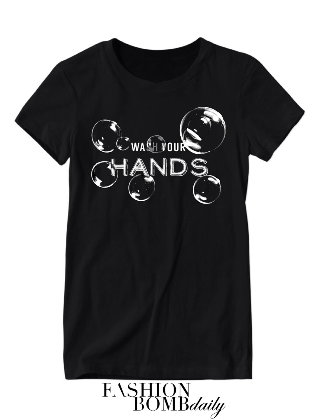 Keylows Wash Your Hands T-Shirt Black